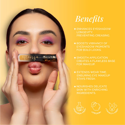 Aflairza Premium Velvet Liquid Eyeshadow & Eye Primer - Yellow