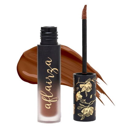 Aflairza Premium Velvet Liquid Eyeshadow & Eye Primer - Brown