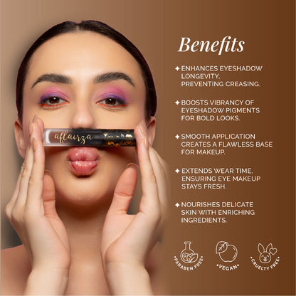 Aflairza Premium Velvet Liquid Eyeshadow & Eye Primer - Brown