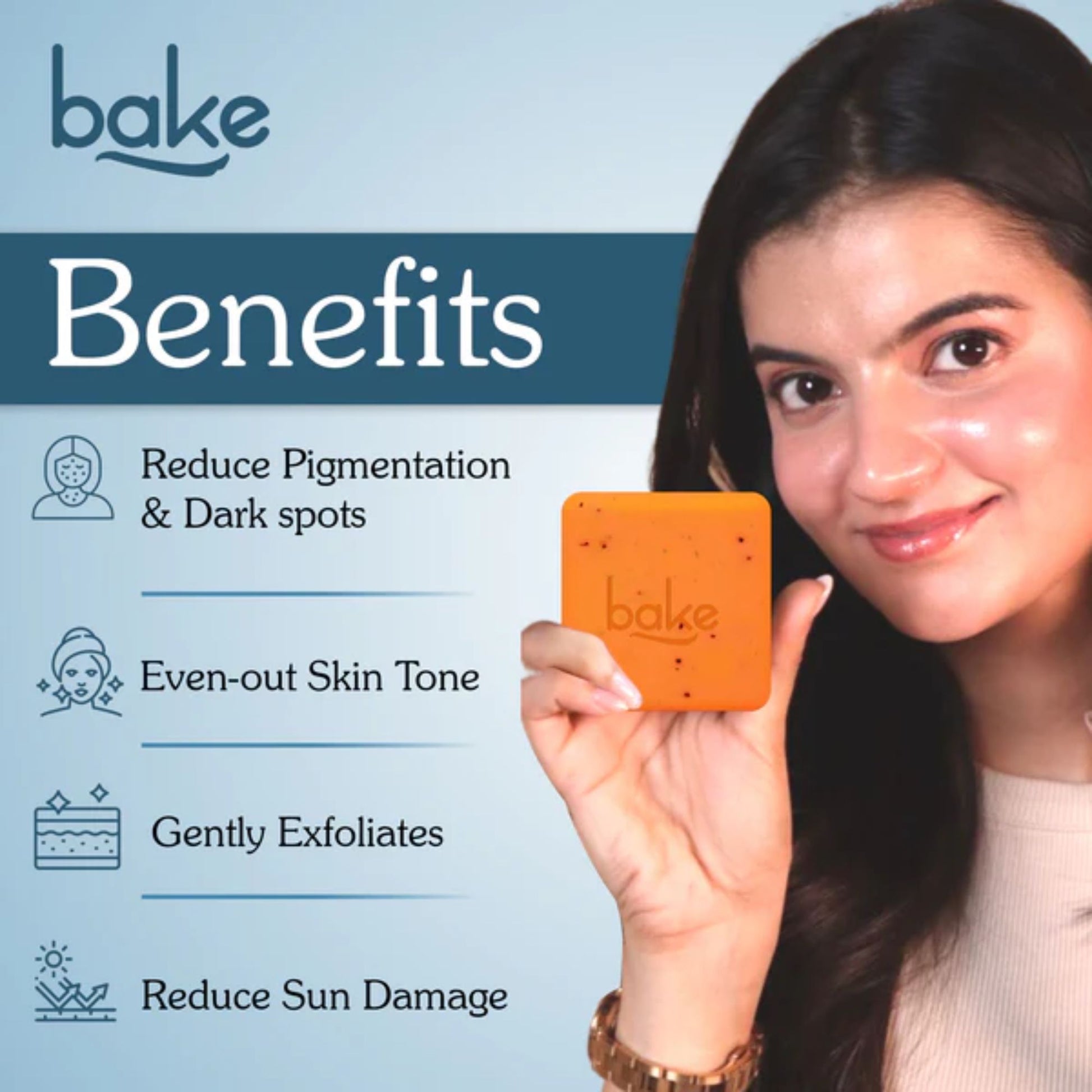 BAKE 2% Kojic Acid Soap For Pigmentation, Dark Spots & Tan Removal