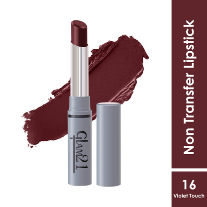GLAM21 Long Lasting Non-transfer Lipstick - Violet Touch