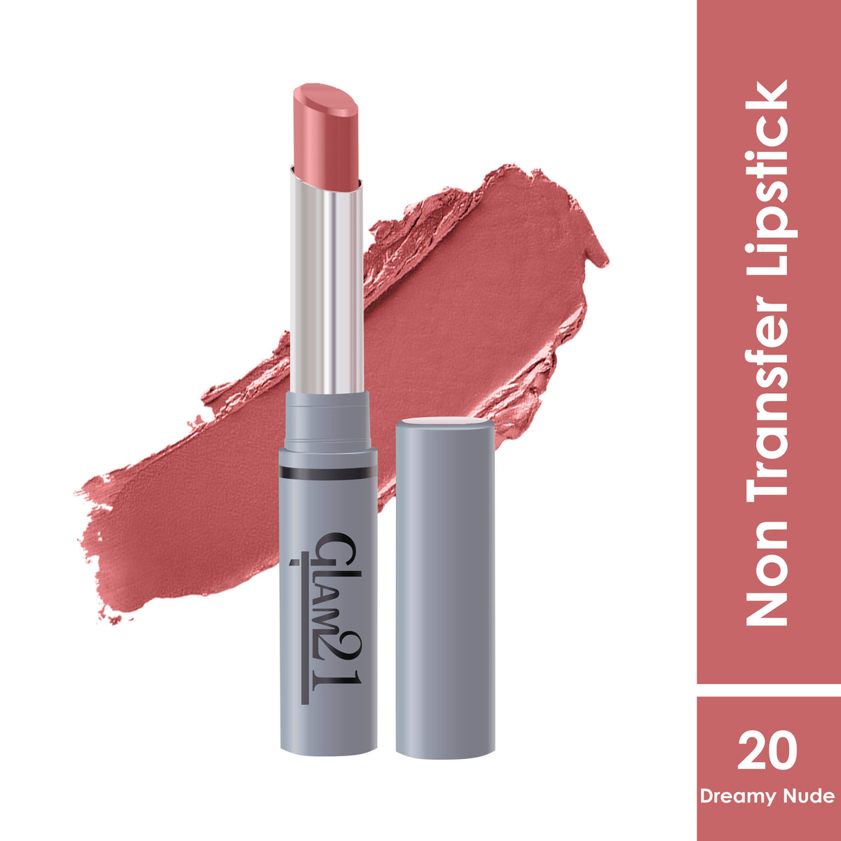 GLAM21 Long Lasting Non-transfer Lipstick - Dreamy Nude