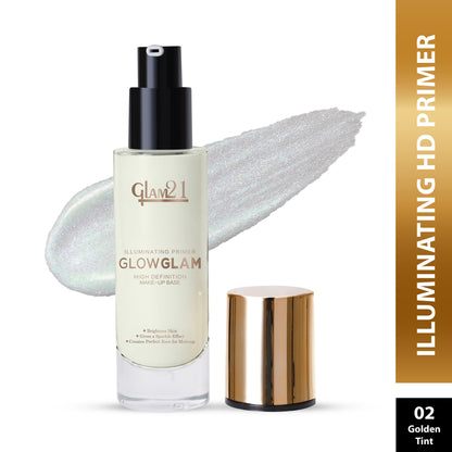 GLAM21 Highlighting HD Primer Glowglam - Golden Tint