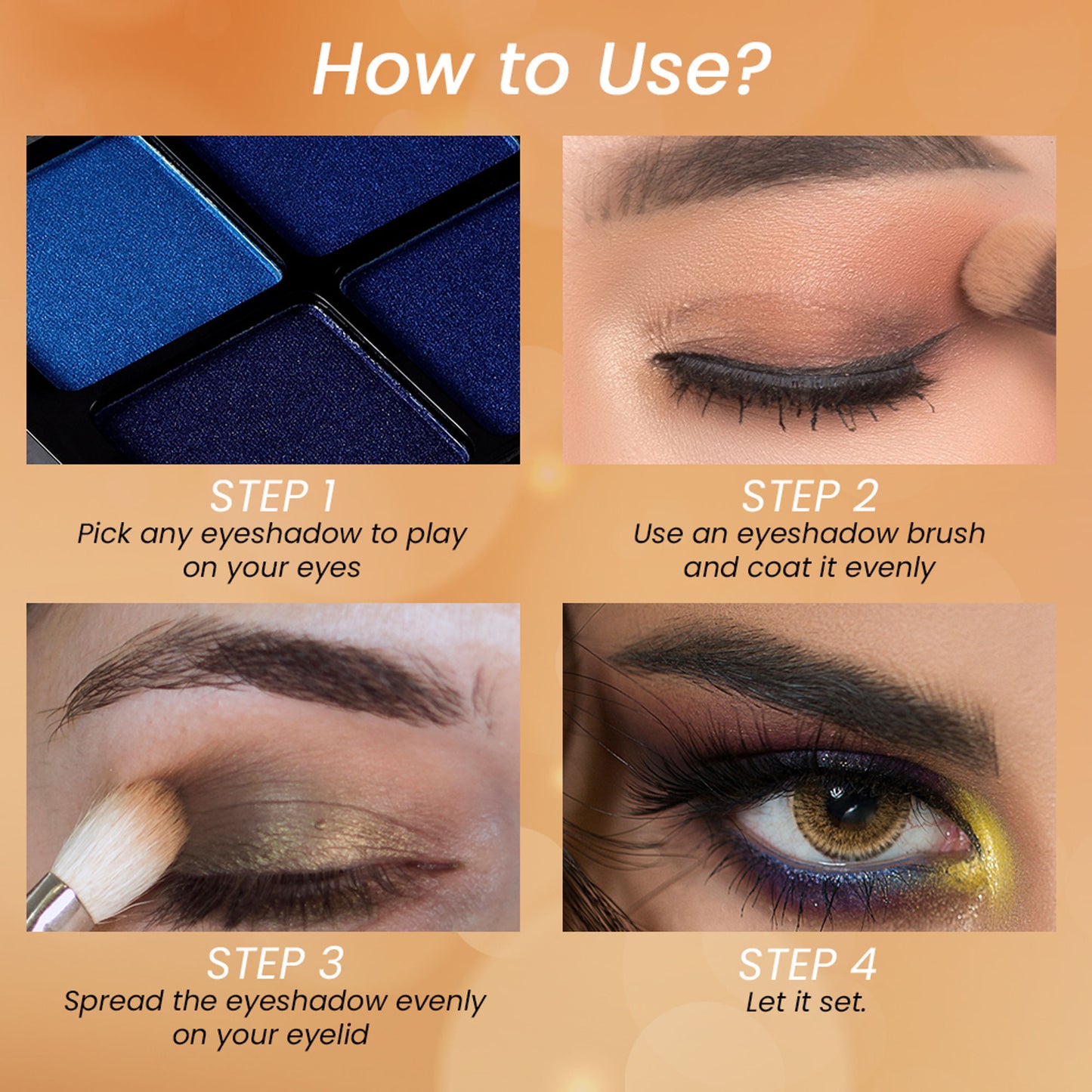 GLAM21 Little One 4-in-1 Eyeshadow Palette - Firework 03