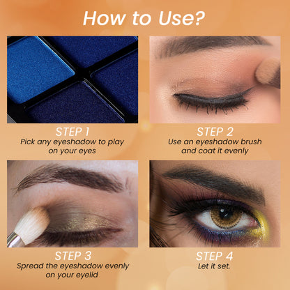 GLAM21 Little One 4-in-1 Eyeshadow Palette - Firework 03