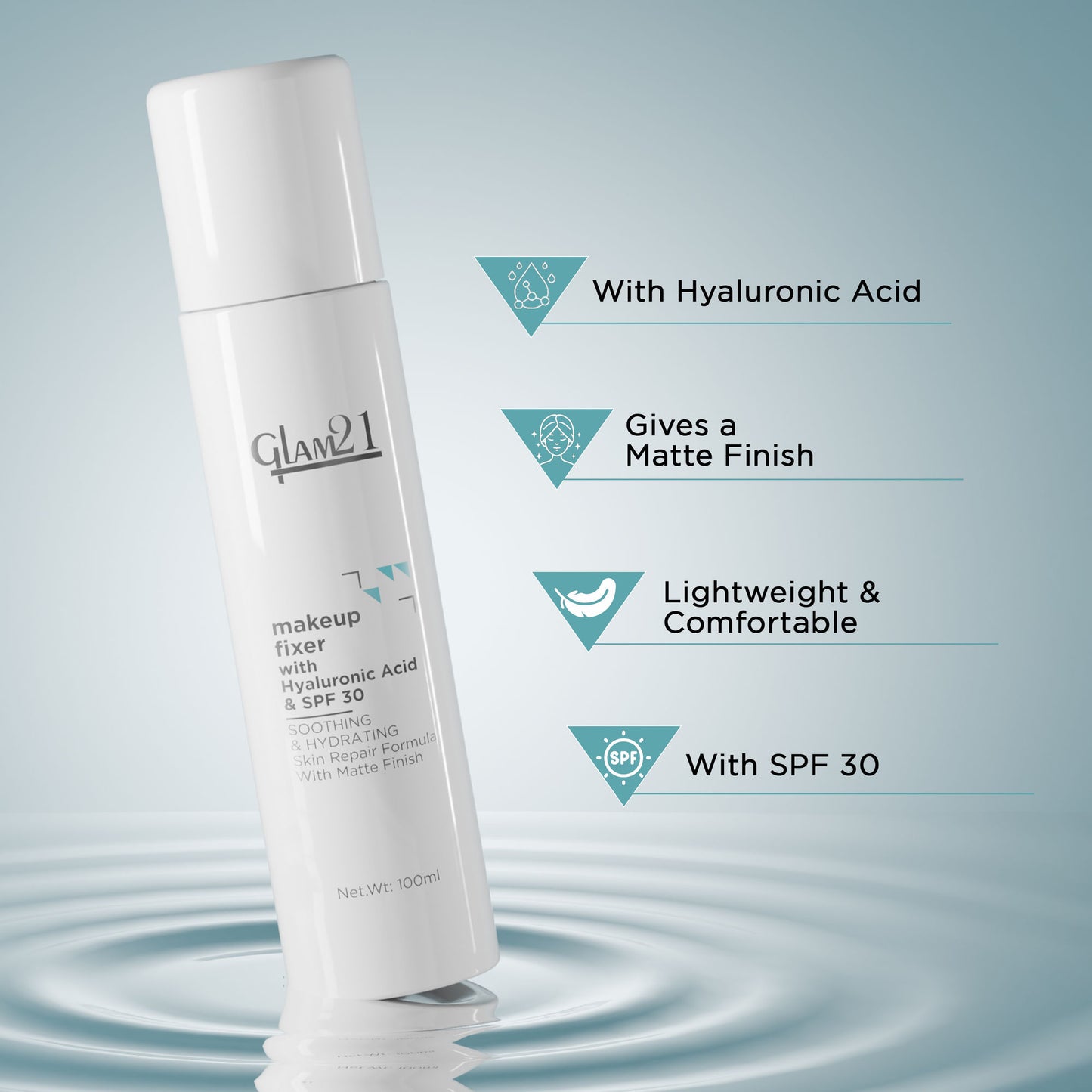 GLAM21 Lightweight & Long Lasting Make Up Fixer Spray