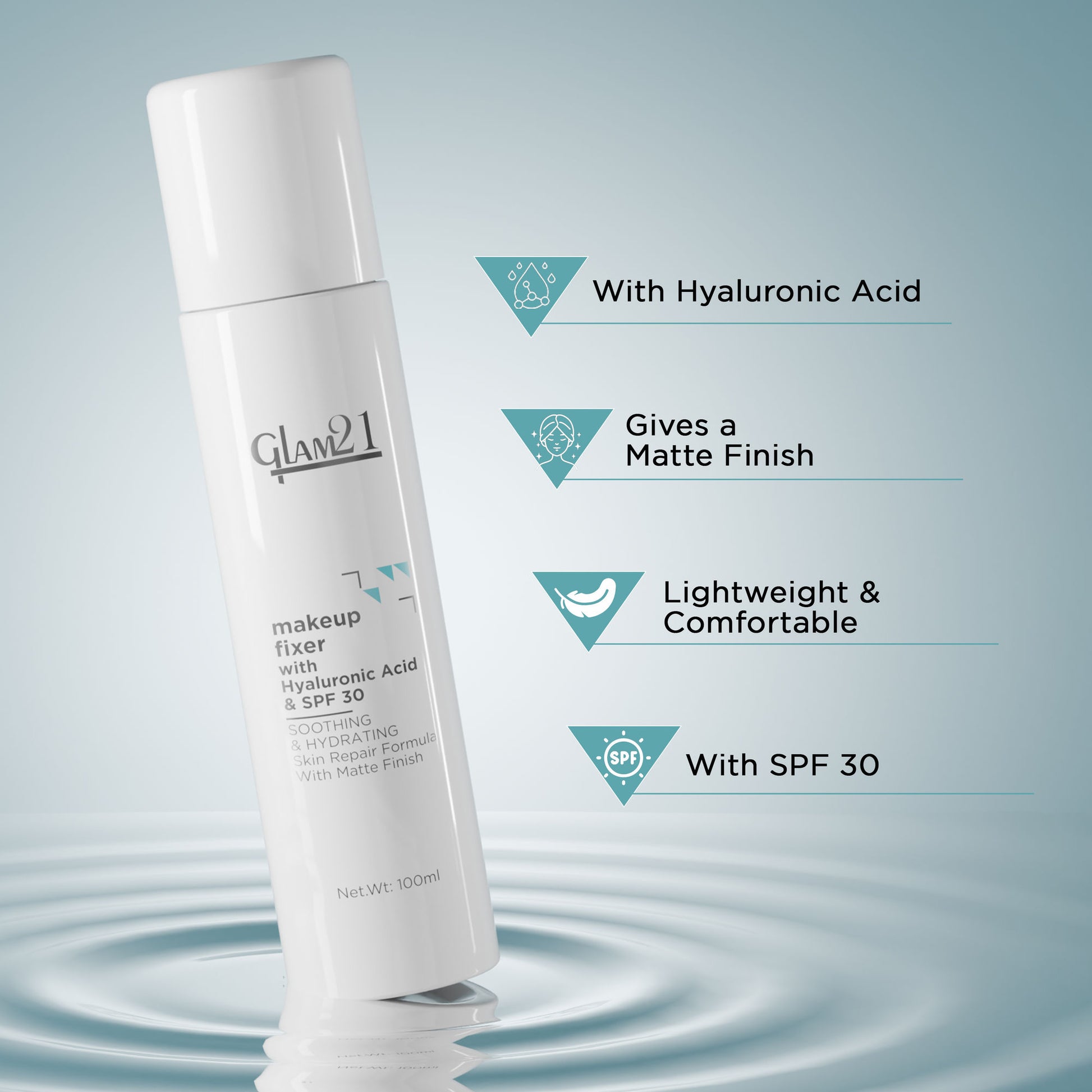GLAM21 Lightweight & Long Lasting Make Up Fixer Spray