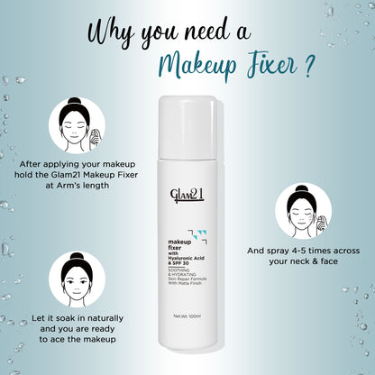 GLAM21 Lightweight & Long Lasting Make Up Fixer Spray