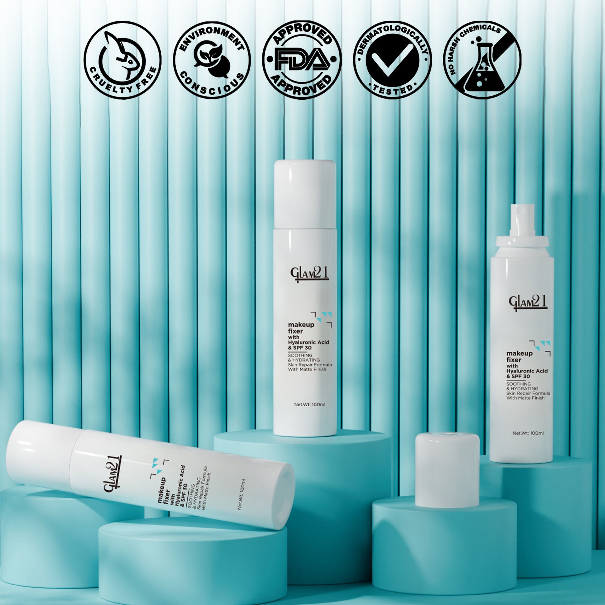GLAM21 Lightweight & Long Lasting Make Up Fixer Spray