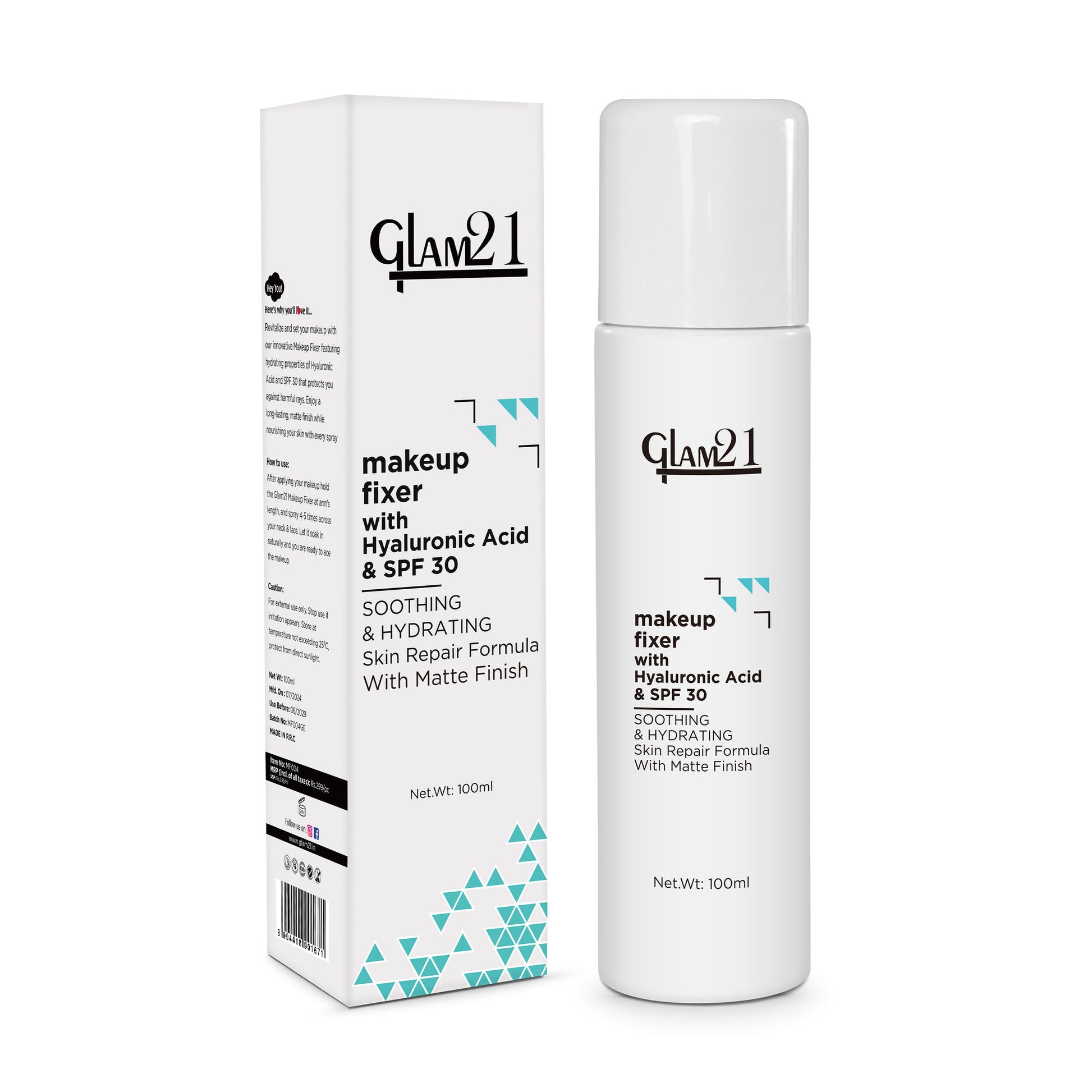 GLAM21 Lightweight & Long Lasting Make Up Fixer Spray