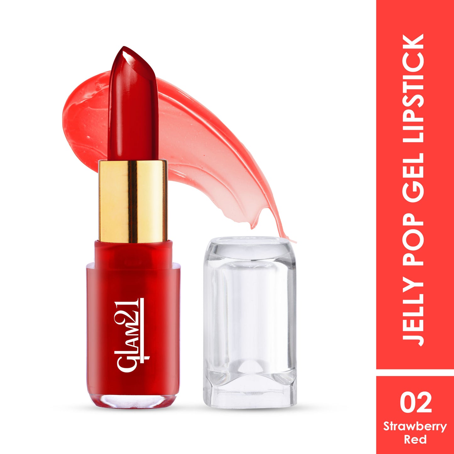 GLAM21 Jelly POP Hydrating Fruity & Refreshing - Strawberry Red 02
