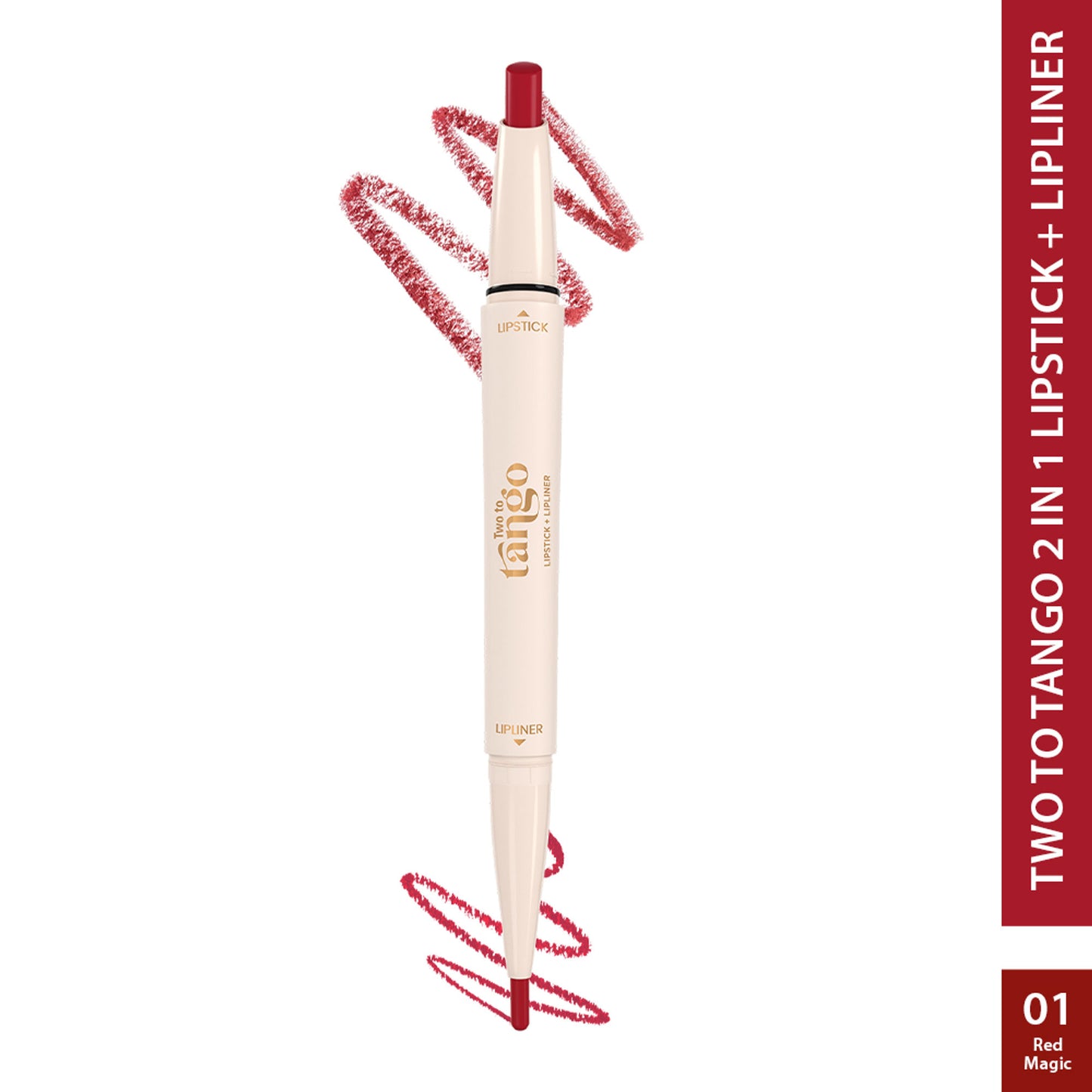 GLAM21 Two To Tango Lip Liner + Lipstick Duo - Red Magic