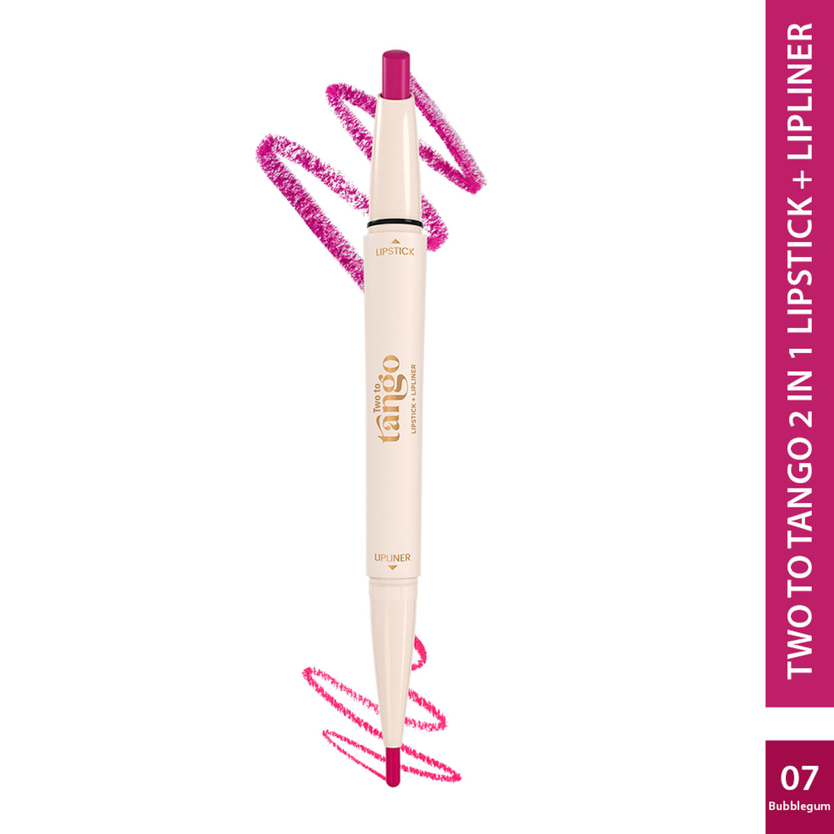 GLAM21 Two To Tango Lip Liner + Lipstick Duo - Bubblegum