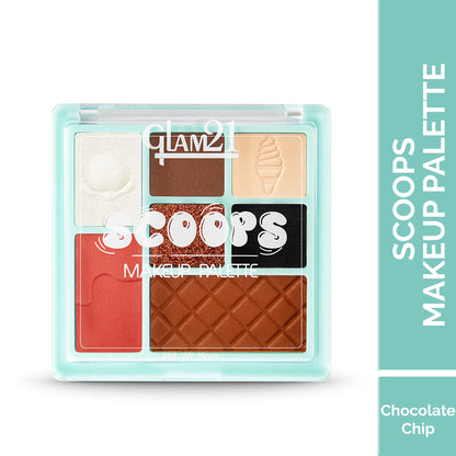 GLAM21 Scoop Makeup Palette - Chocolate Chip