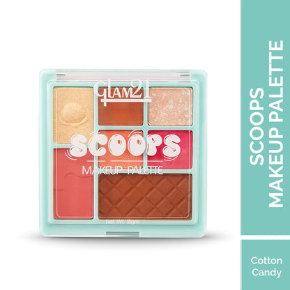 GLAM21 Scoop Makeup Palette - Cotton Candy