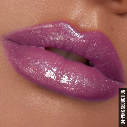 GLAM21 Pout Shimmer Lip Gloss - Pink Seduction