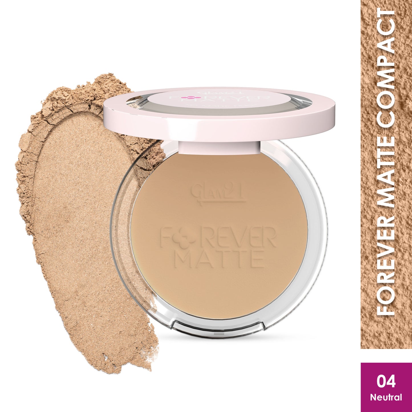 GLAM21 Forever Matte Compact - Neutral