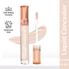 Mila Beauté Built To Cover Matte Liquid Concealer With SPF 15 & Hyaluronic Acid - 102p Classic Ivory