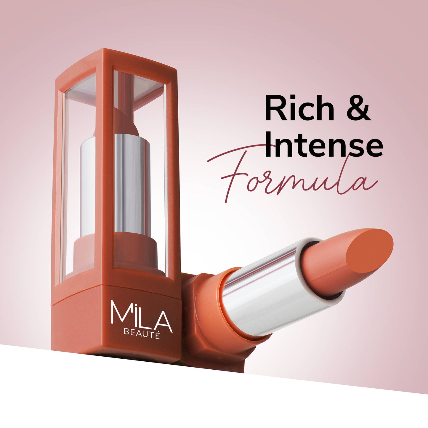 Mila Beauté Matte Set Of 3 Lipstick Long Lasting & Lightweight Rich Pigment - Nudes & Browns