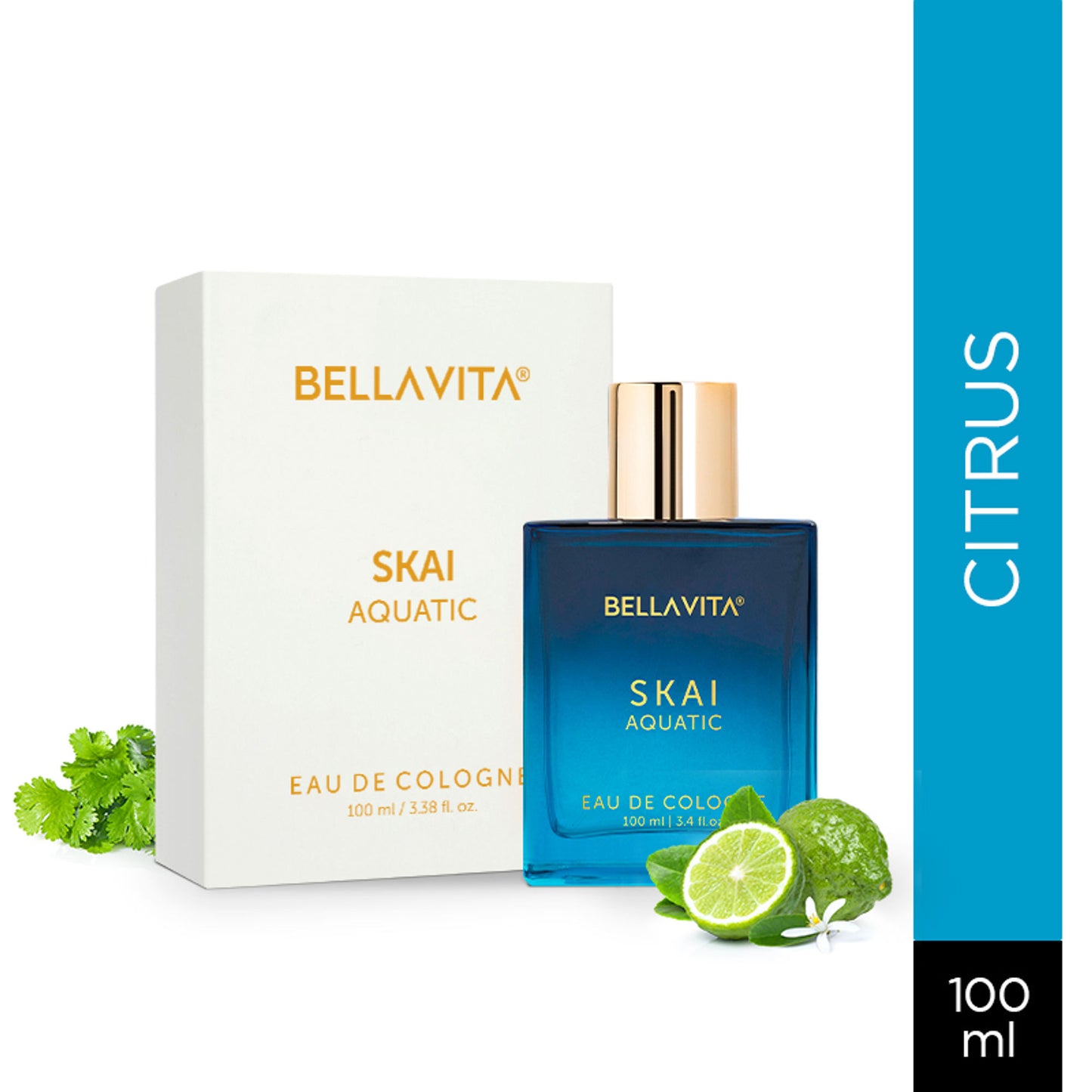 Bella Vita Skai Aquatic Unisex Eau De Cologne Perfume
