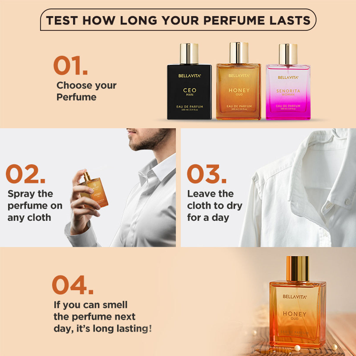 Bella Vita Honey Oud Unisex Eau De Perfume