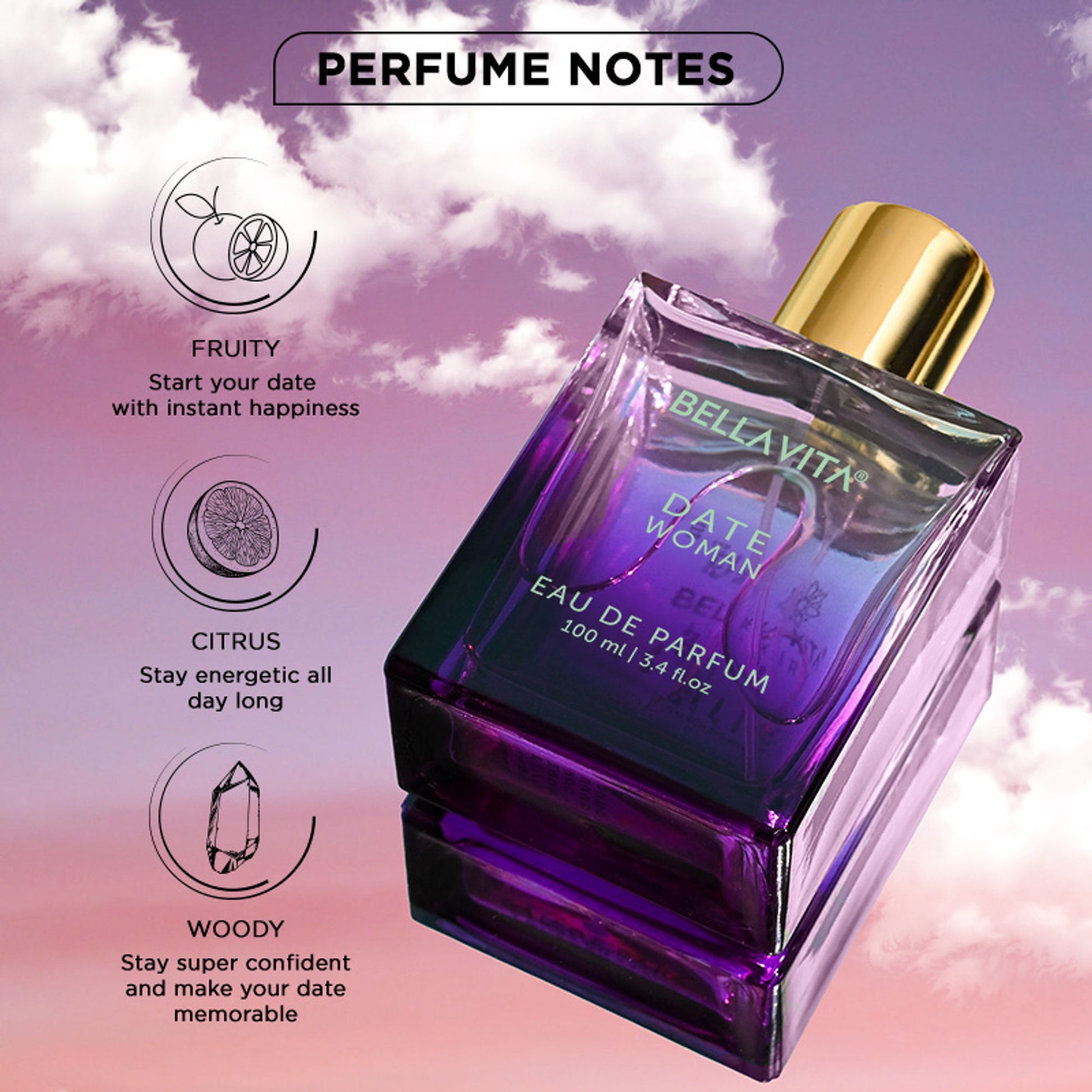 Bella Vita Organic Luxury Date Perfume For Her