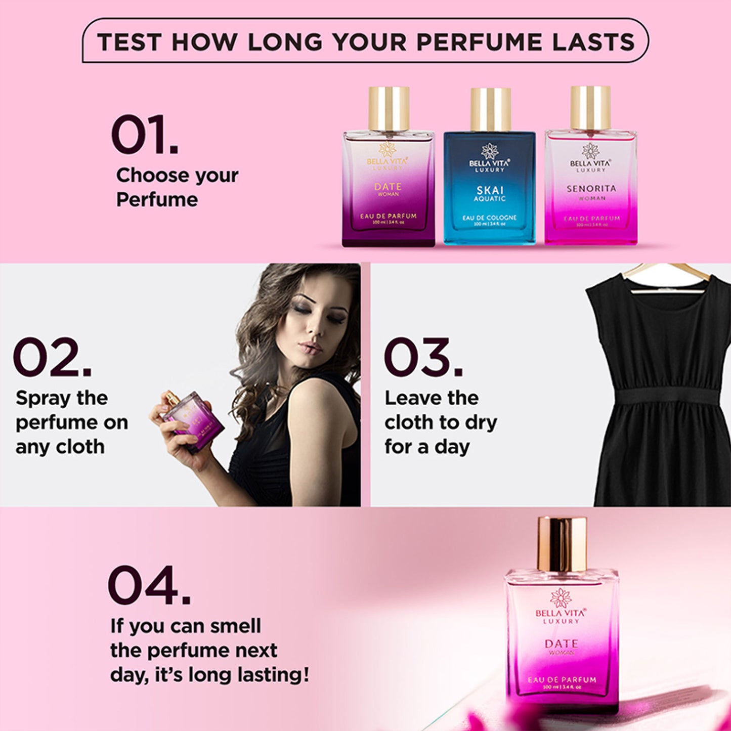 Bella Vita Organic Luxury Date Perfume For Her