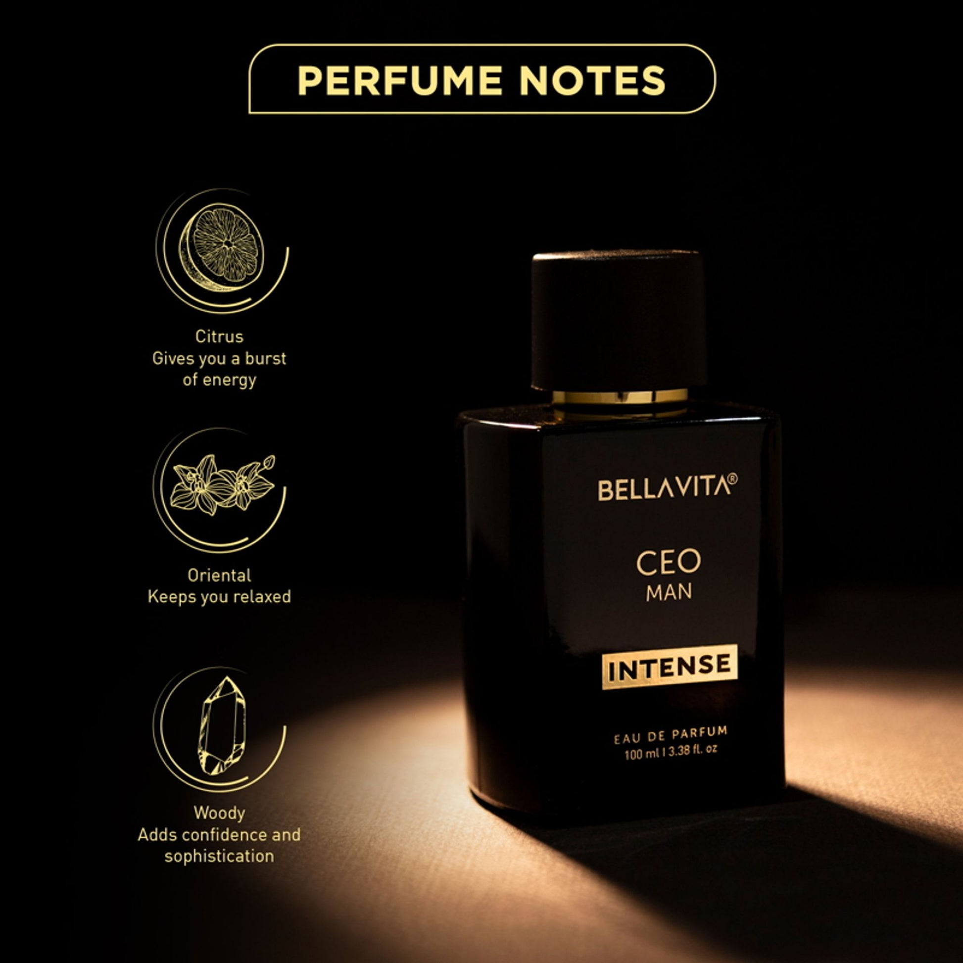 Bella Vita Organic CEO Man Intense EDP Perfume For Him