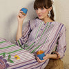 Dhiyona IE Printed Pure Cotton Top With Trousers Co-Ords