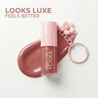 FLiCKA Luxe Lip Gloss - 03 Dirty Honey