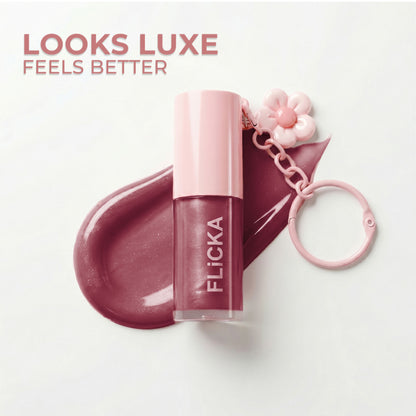 FLiCKA Luxe Lip Gloss - 04 Slutty Berry