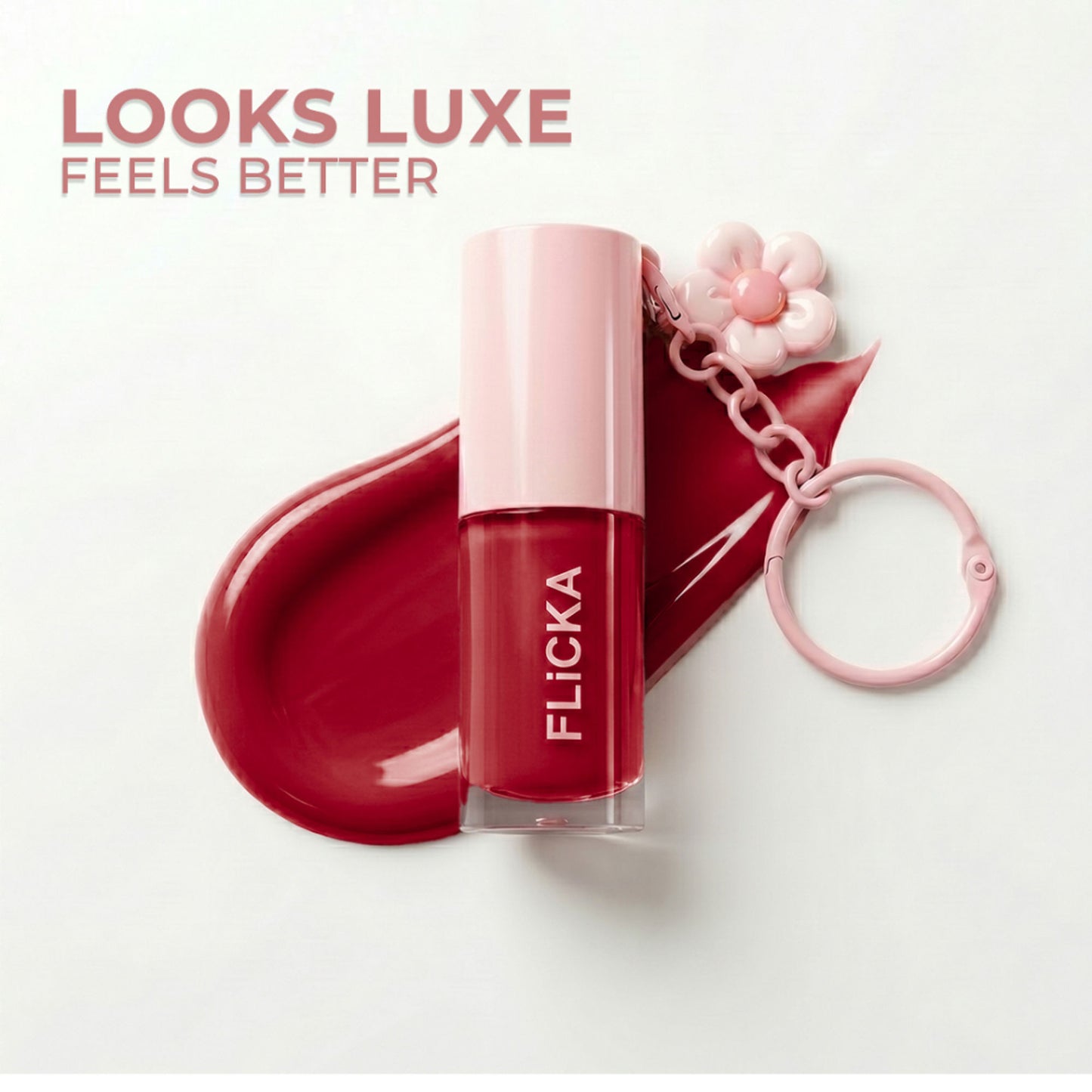 FLiCKA Luxe Lip Gloss - 06 Red Rebel