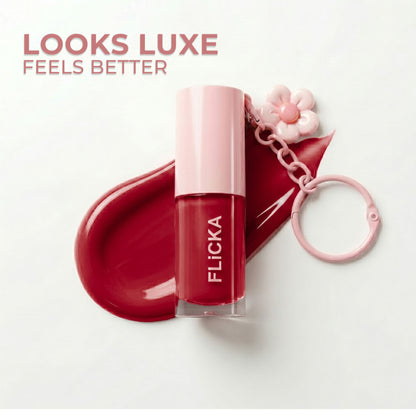FLiCKA Luxe Lip Gloss - 06 Red Rebel