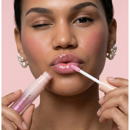 FLiCKA Premium Plump Lip Plumper - Glossy Shine