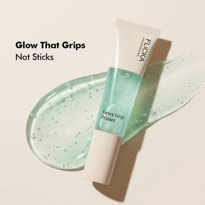 FLiCKA Dewy Grip Primer Hydrating Gel Formula For Smooth And Bright Skin