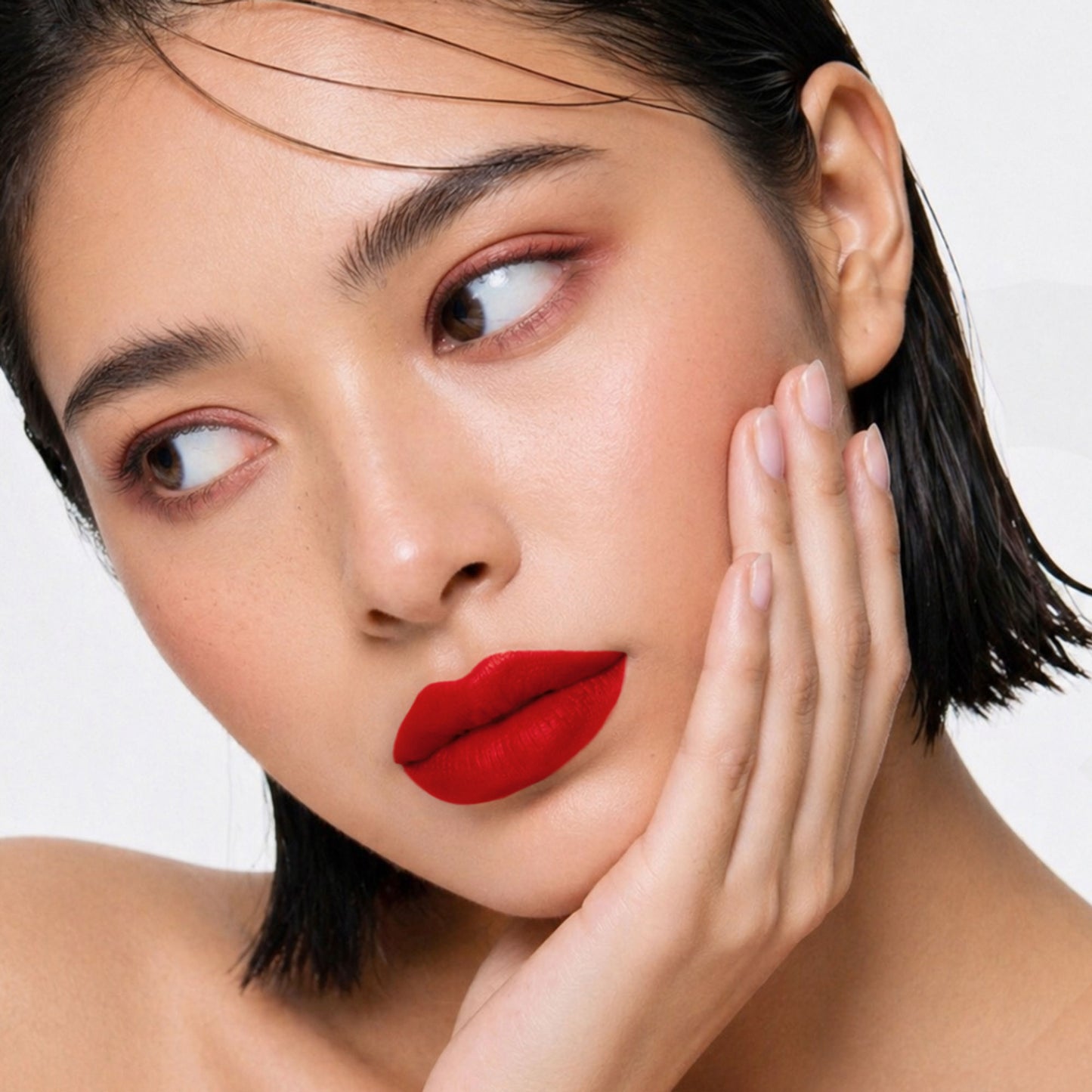 Flicka Lip Poetry Creamy Matte Lipstick Intense Pigment Easy Apply Smooth Finish - 01 - Twinkle Twinkle