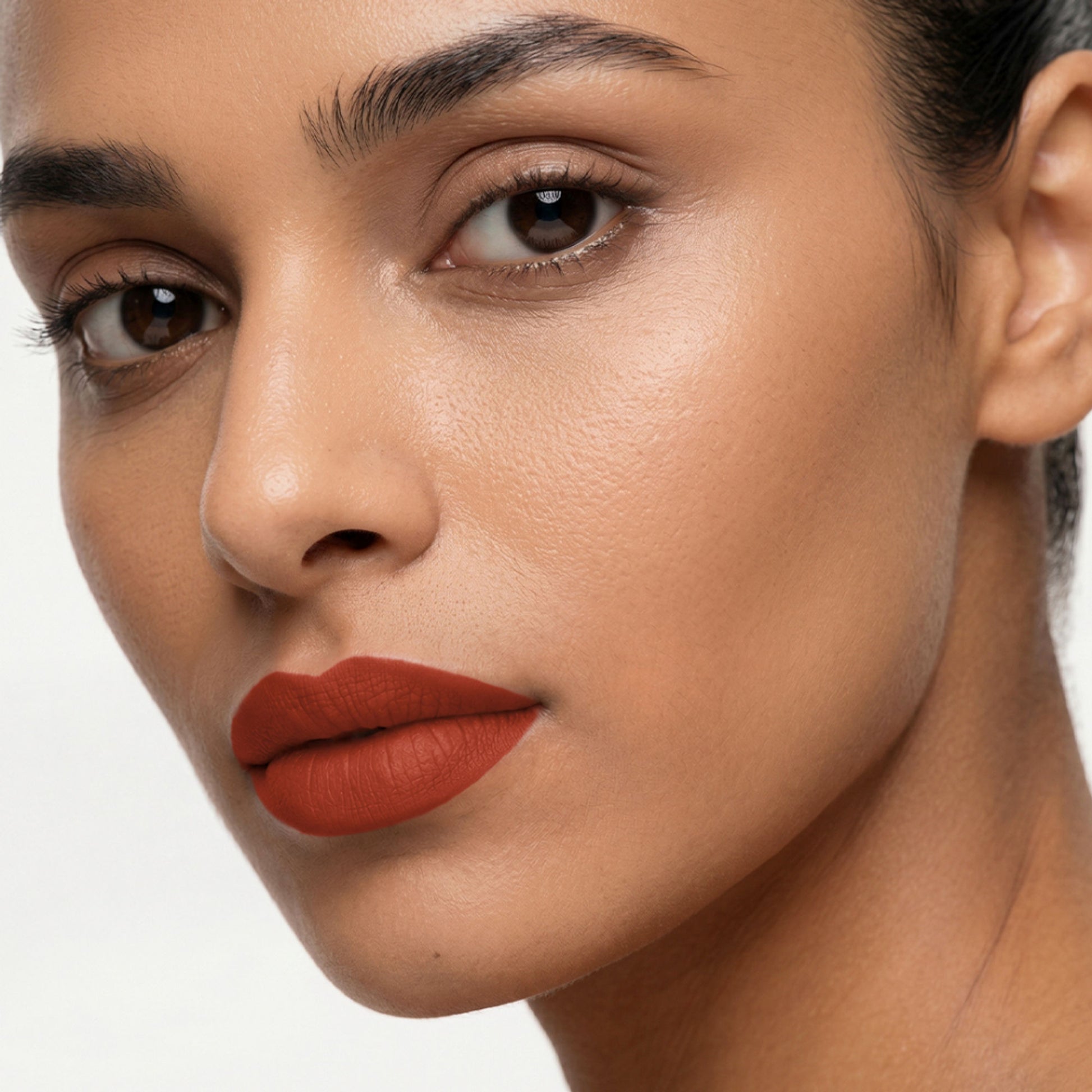 Flicka Lip Poetry Creamy Matte Lipstick Intense Pigment Easy Apply Smooth Finish - 05 - Teddy Bear
