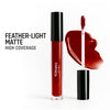 Flicka Tomato Liquid Lipstick Rich Matte Long Lasting Intense Pigment Smudgeproof - 06 Shade