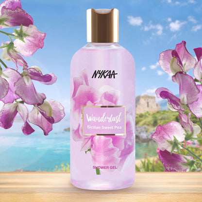 Nykaa Wanderlust Sicilian Floral Bloom Shower Gel