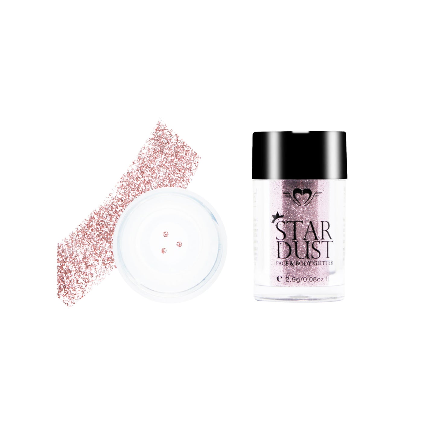 Daily Life Forever52 Star Dust Face & Body Glitter - Pink Champagne
