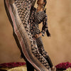 Dhiyona IE Floral Printed Angrakha Pure Cotton A-Line Kurta With Trousers & Dupatta