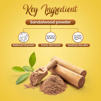 Ozone Sandal Face Wash With Goodness Of Sandalwood For All Skin Types