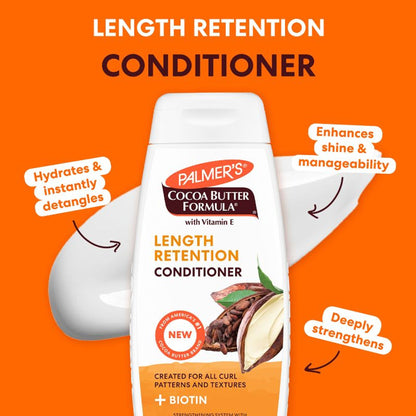 Palmer's Cocoa Butter & Biotin Conditioner For Length Retention, Streghthening & Enhanced Shine