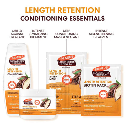 Palmer's Cocoa Butter & Biotin Conditioner For Length Retention, Streghthening & Enhanced Shine