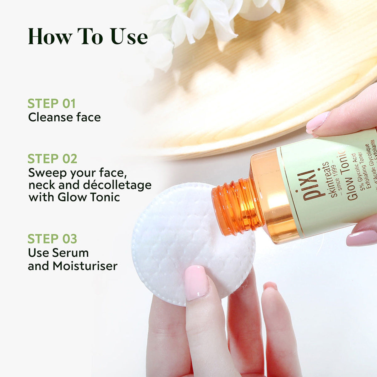 PIXI Glow Tonic Exfoliating Toner With Glycolic Acid