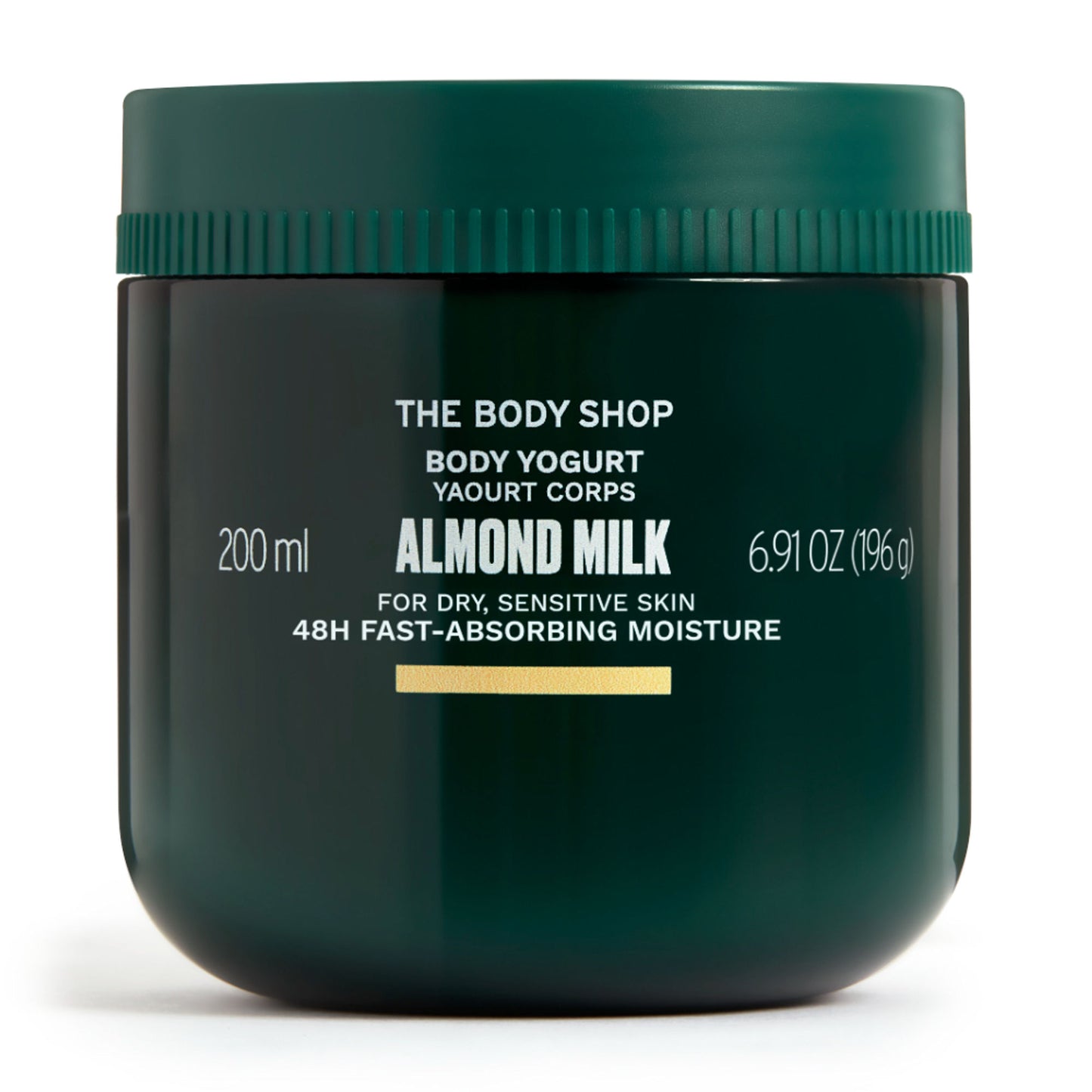 The Body Shop Almond Milk Body Yogurt, 48-Hour Hydration, For Sensitive Skin