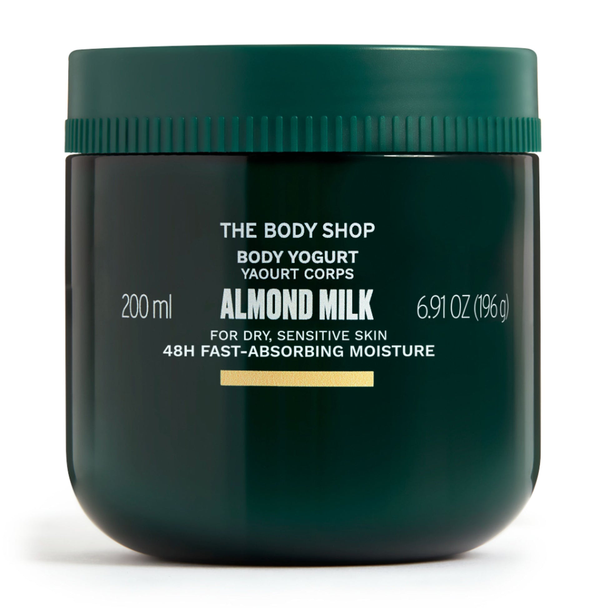 The Body Shop Almond Milk Body Yogurt, 48-Hour Hydration, For Sensitive Skin