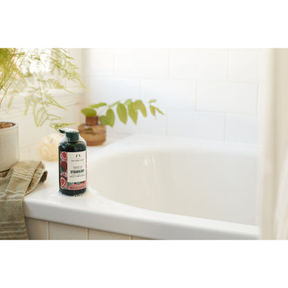 The Body Shop Strawberry Shower Gel, Fruity Fragrance with Strawberry Seed Oil, All Skin Types