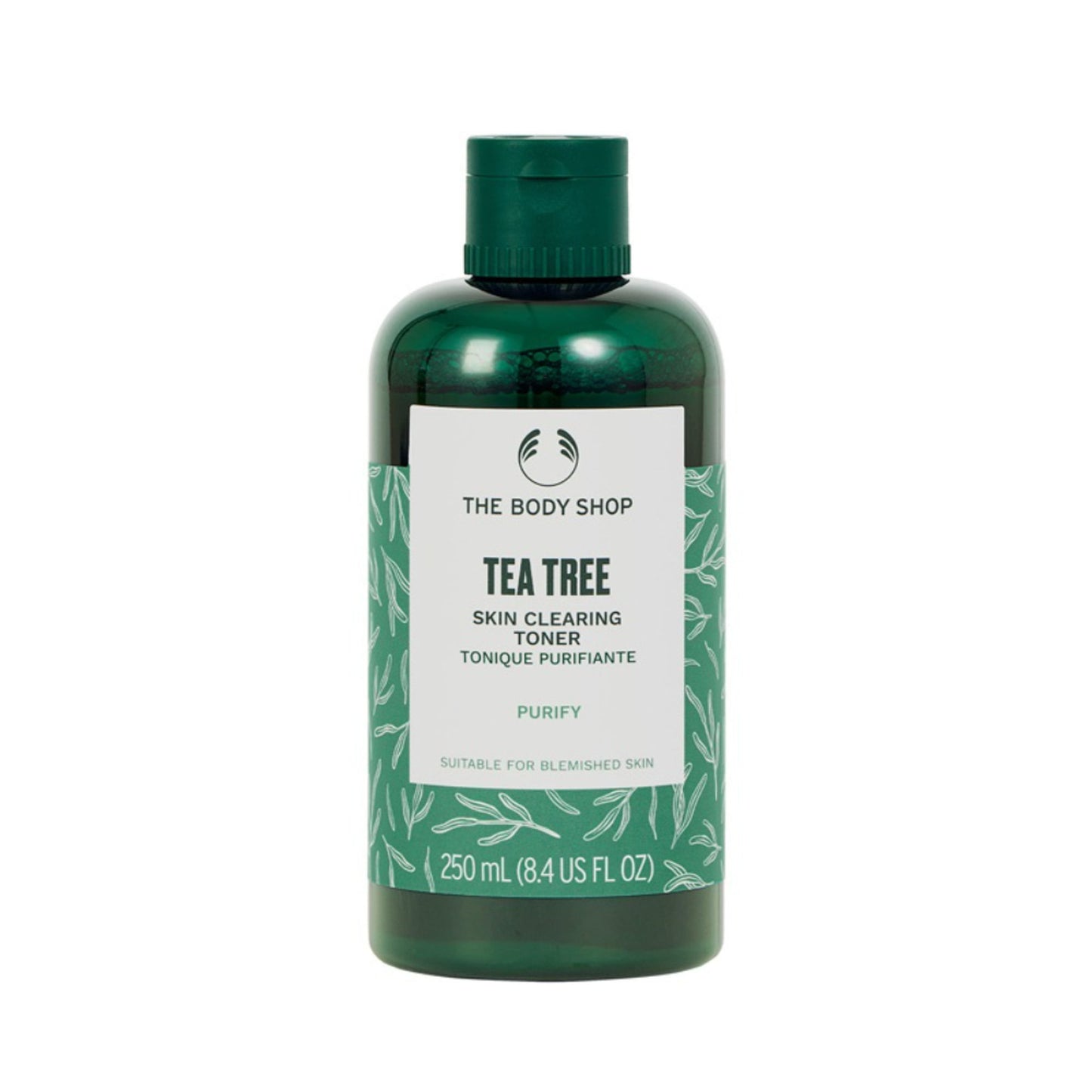 The Body Shop Tea Tree Mattifying Toner 60ml Removes Oil & Impurities Purifies & Mattifies Oily Skin