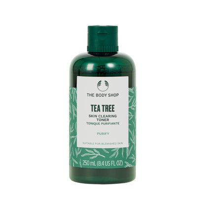The Body Shop Tea Tree Mattifying Toner 60ml Removes Oil & Impurities Purifies & Mattifies Oily Skin